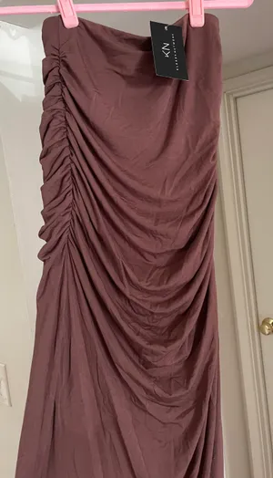 Klassy Network Brown Skirt thumbnail 6