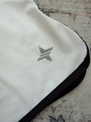 Tuckernuck White Racerback Tank with Black Trim thumbnail 7