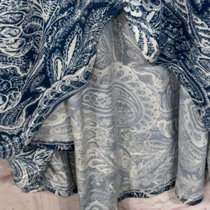 Misimu Small Maternity Blue Paisley Maxi Dress thumbnail 7