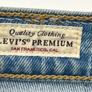 Levi's Blue Wedgie Straight Leg High Rise Jeans Timeless Design-Size 26 thumbnail 10