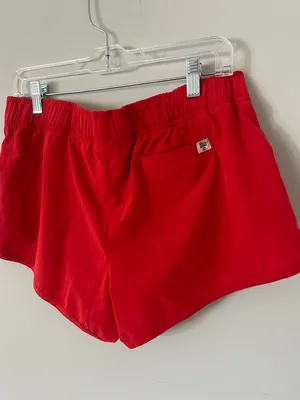 Billabong Red Athletic Shorts thumbnail 3