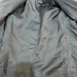 Ralph Lauren LRL Wool Blend 3 Button Blazer‎ Jacket Women's Sz 14 Gray Academia thumbnail 6