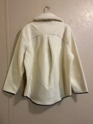 NWT SPANX Fleece Full Zip jacket sz S thumbnail 2