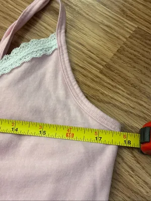 Hollister Light Pink Lace-Trim Wrap Tie Tank Size XL thumbnail 4