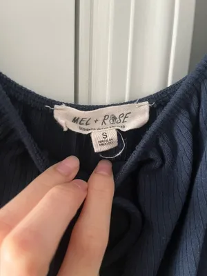 Francesca's Navy Blue Dress thumbnail 3