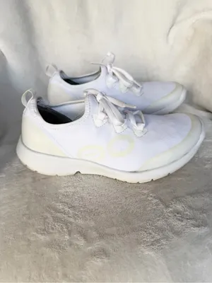 Oofos Sz 9 Eu40 00mg Sport LS Low Womens Sneakers Shoes White Recovery Comfort thumbnail 7
