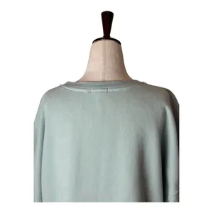 Rails Sweatshirt Women Large Light Seafoam Green Hilda Gathered Sleeve Cropped‎ thumbnail 10