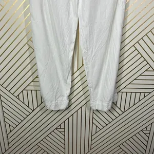 House of Harlow 1960‎ White Cropped Drawstring Pants Size US Small thumbnail 7