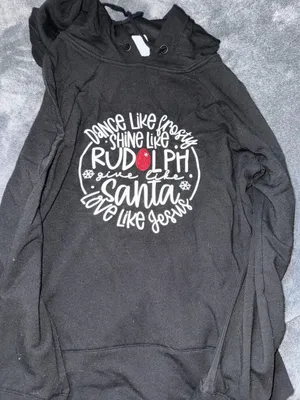 Christmas Sweatshirt Black thumbnail 1