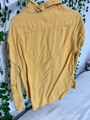 Flannel Button Up Gold thumbnail 2