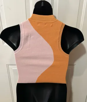 LA Hearts Color block sweater vest thumbnail 3