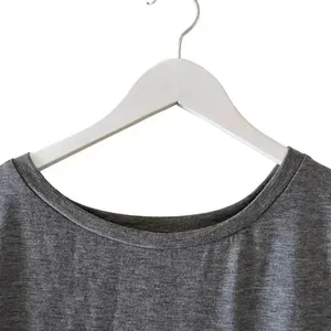 Mirol Charcoal Gray Short Sleeves Minimalist T-Shirt SZ M #1232 thumbnail 2