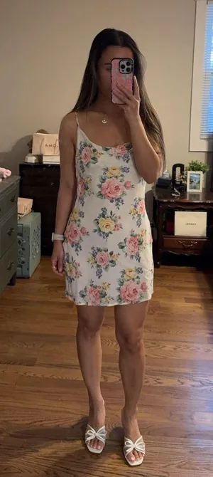 Cowl Neck Slip Dress Forever 21 thumbnail 2
