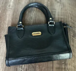 Stefano Vintage Black Handbag in Great Condition! thumbnail 1