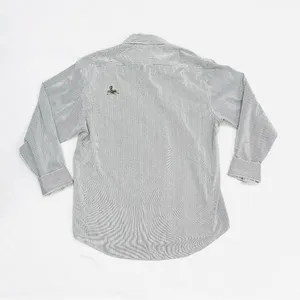 Vintage Las Olas Nautical Embroidered & Embellished Button Down Striped Shirt thumbnail 4