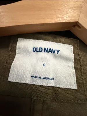 Old Navy Olive Utility Jacket thumbnail 3