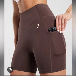 Gymshark brown pocket shorts thumbnail 6