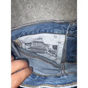 levis 501 shorts‎ womens cut off button fly mid rise 26 thumbnail 7