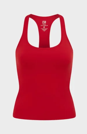 CSB Form Racerback tank Red Size M thumbnail 2