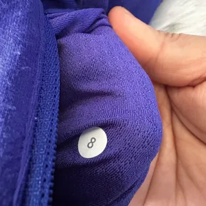 Lululemon in stride hoodie jacket sz 8 Blue thumbnail 4