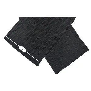 Women's Crinkle Wide Leg Slacks‎ XXL Lightweight Summer Black NEW thumbnail 8