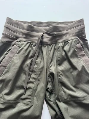 lululemon athletica Dance Studio Pant III Unlined Dark Olive -Size 4 thumbnail 6