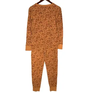 Sundance Women's Thermal Knit Pajamas Set Size Small Floral Long Sleeves thumbnail 7