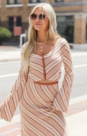 Lush Clothing Maxi Skirt Set thumbnail 2