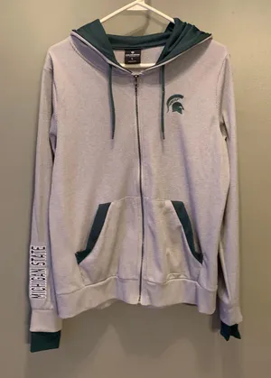 Michigan State Zip Hoodie thumbnail 1