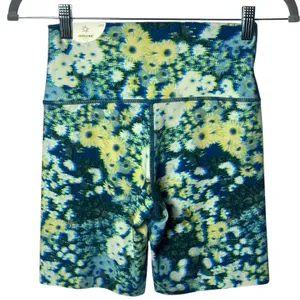 NEW Aerie Offline Trippy Floral Biker Shorts Small Goals Hi-Rise‎ 7" Inseam M thumbnail 5