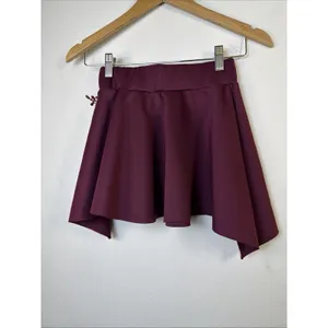 Weissman Jazz Tap Dance Costume red SA small adult competition applique' skirt thumbnail 6