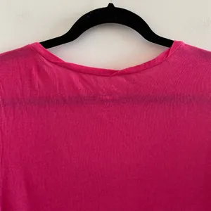 Old Navy Pink Twisted Collar Lightweight Short Sleeve Tee Medium New W/O Tag thumbnail 6