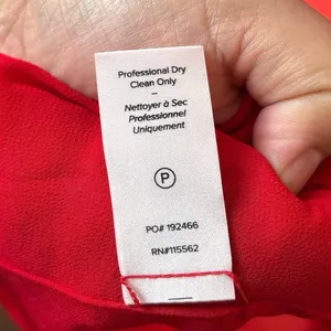 Cinq A Sept Red Bow Puff Sleeve Delilah Mini Dress Size 4 Small thumbnail 6