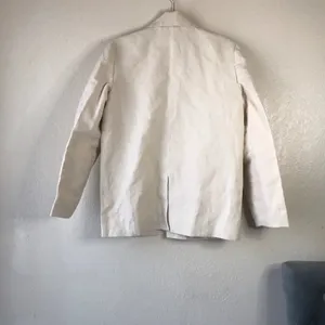 Rachael Wang Oversized oatmeal blazer neutral size Small‎ Tan thumbnail 2