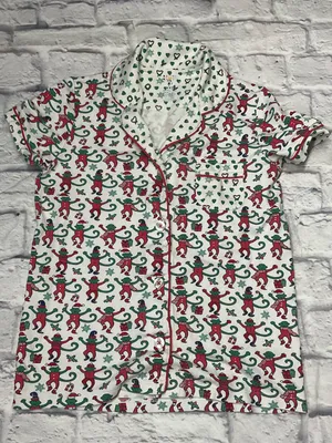 RARE Womens Roller Rabbit Christmas Pajamas thumbnail 2