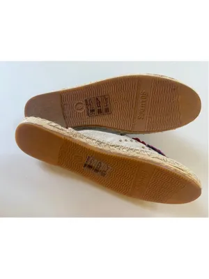 Soludos Flower Emboridered Espadrille Women Size 9 thumbnail 6