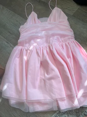 More To Come Cassa Mini Dress in Baby Pink thumbnail 7
