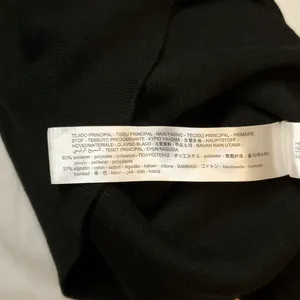 Zara Black Ecru Lace Trim Pointelle Knit Sweater Short Sleeves Size:M NWOT thumbnail 8