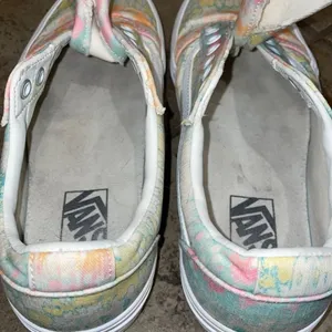 Vans Ward Lo Psychedelic Pastel Tie Dye Low Top Sneaker Shoes Womens Size 8.5 thumbnail 5