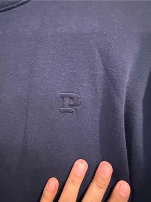 PINK Victoria's Secret Navy Crewneck Sweatshirt Size XS 0482 thumbnail 2