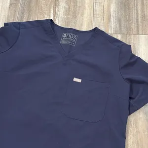 Figs Navy Scrub Top size XL thumbnail 3