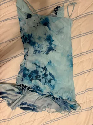 Tiger Mist Dress Mini Blue thumbnail 1