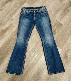 Silver Suki Surplus Jeans F4 thumbnail 1