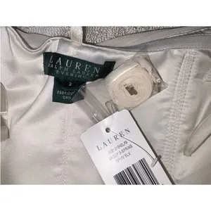 Ralph Lauren Ivory Lace Dress New With Tags Size 2 thumbnail 4
