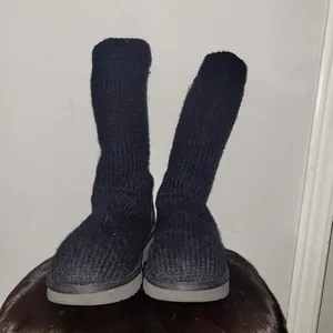 UGG Wool Mid Tall Boots Womens Size 6 thumbnail 3