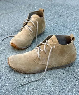 Eddie Bauer Tan Suede Transition Chukka Ankle Booties Boots • Sz 9.5 thumbnail 1