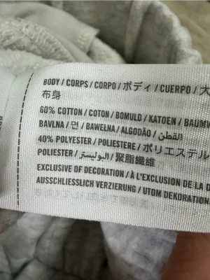 Hollister Light Heather Grey Fleece Joggers thumbnail 7