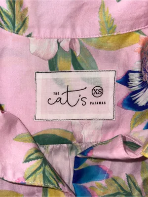 Women’s The Cat’S Floral Two-Piece Pajama Set Size: XS thumbnail 5