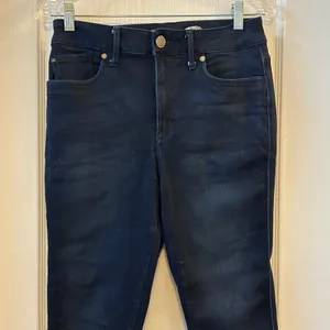 Seven7 Jeans High Rise Skinny Crop Dark Wash‎ Women's Size 10 thumbnail 3