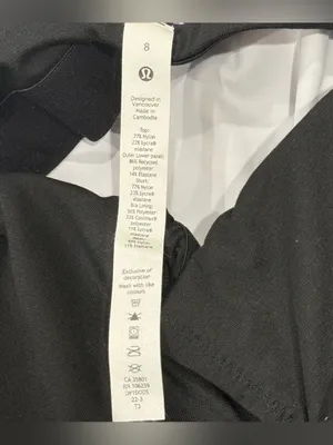 Lululemon Court Crush Tennis Dress Haze Dot Inverse Orange Multi 8 Pickleball thumbnail 8